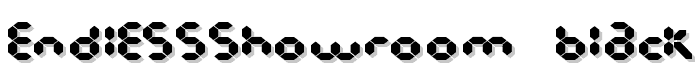 EndlessShowroom  Black font